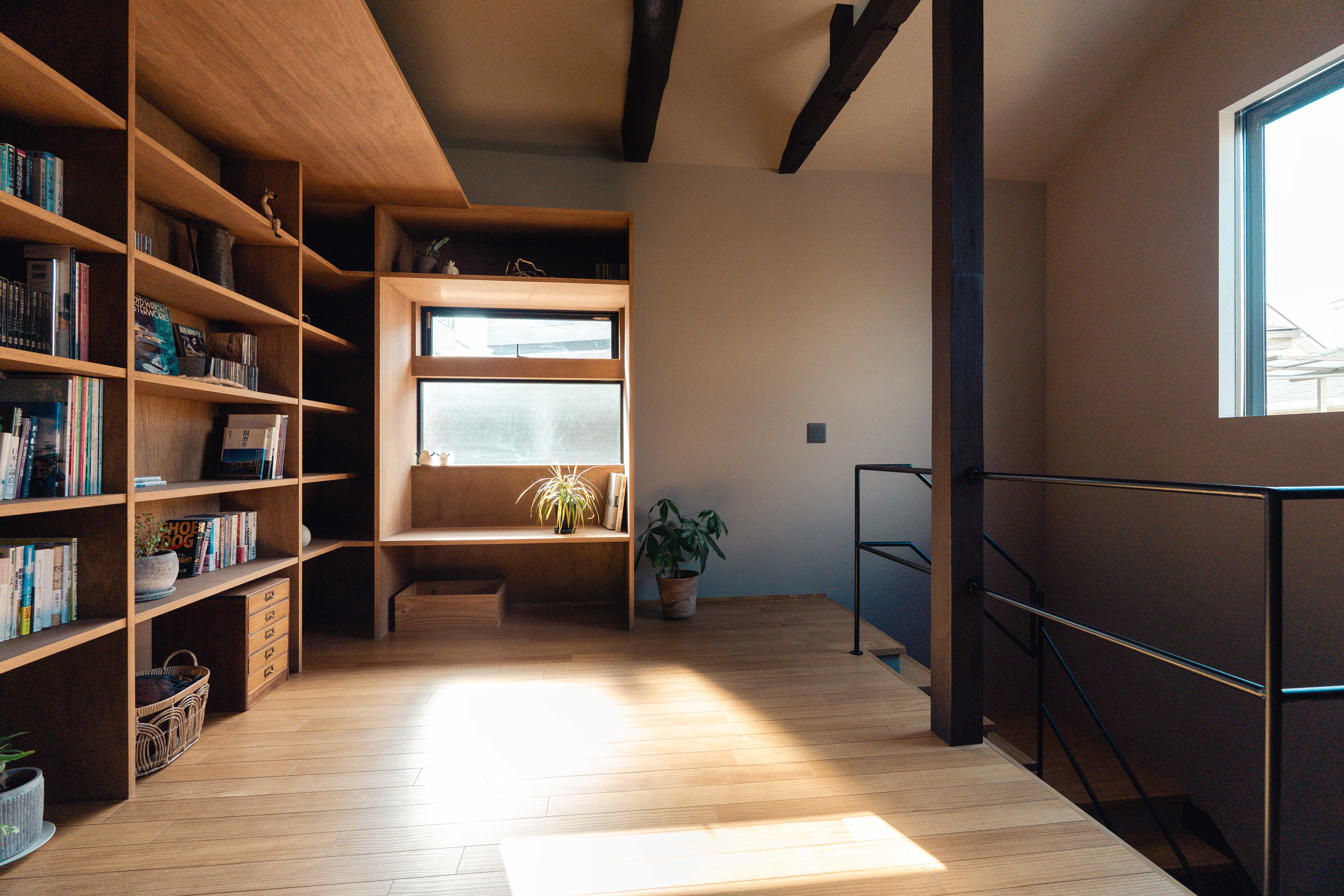 造作本棚の事例-2