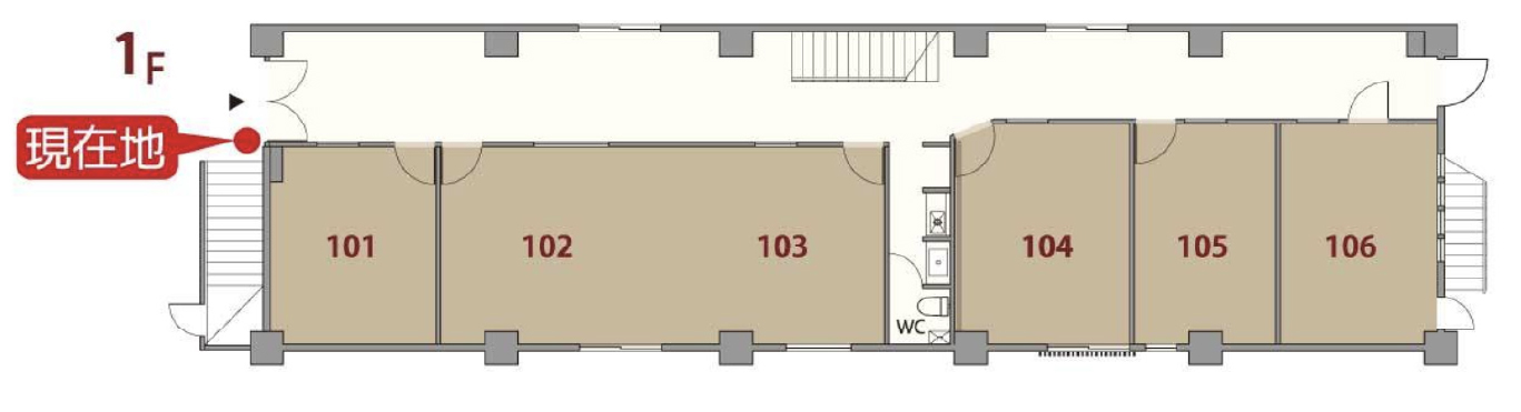鍵屋別館1F